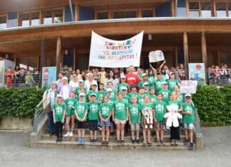 4. Klassen der VS Hermagor zur Bundes-Sicherheitsolympiade verabschiedet