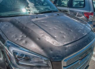 Hagelschaden sanft repariert