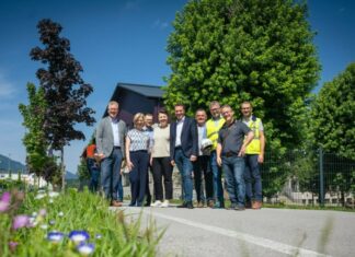 Klimaschutzministerin Gewessler zu Besuch in Arnoldstein