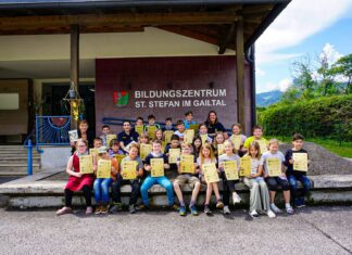 29 Mini-Ranger in der Volksschule St. Stefan / Gail