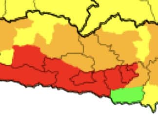 Gewitter mit Sturm, Regen und Hagel über Kärnten