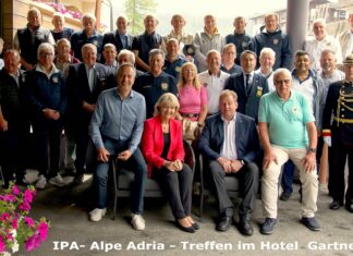 IPA-Wanderfreunde aus 6 Nationen auf dem Nassfeld