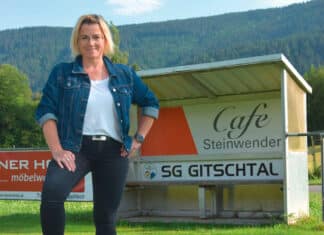 Andrea dringt in Männerdomäne vor