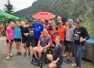 Rekordbeteiligung bei „9. Bewegung für den guten Zweck“ mit Radlwolf und Michi Kurz