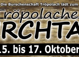 Einladung zum Tröpolacher Kirchtag!