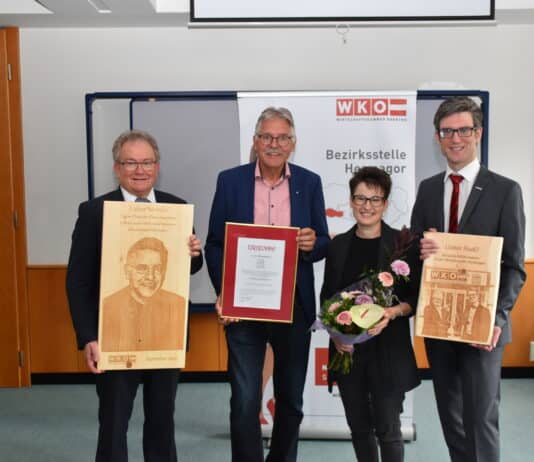 Mag. WernEr Plasounig offiziell von der WK Hermagor verabschiedet