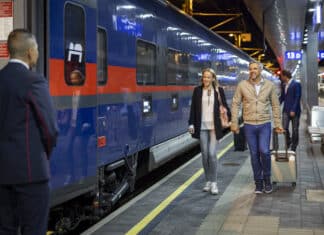 ÖBB: Nightjet der neuen Generation „Star“ der 100 Jahre ÖBB-Feier