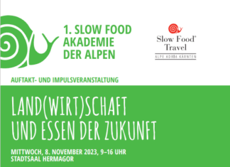 Auftaktveranstaltung der 1. Slow Food Akademie der Alpen: „Land(wirt)schaft und Essen der Zukunft“