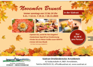 November-Brunch in der Südrast