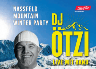 Live-Auftritt von DJ Ötzi am Nassfeld