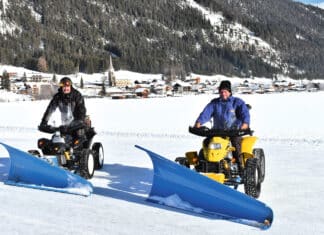 Die Liebe zum Eis vom Weissensee