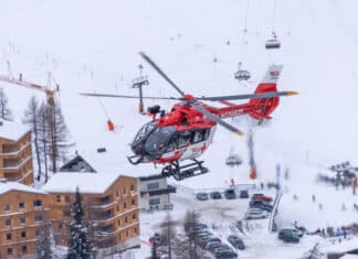 Nassfeld: Schiunfall mit Fahrerflucht ARA-3 Nassfeld.(c) Fatlum Kurtaj