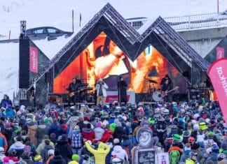 DJ Ötzi und der BORG-Chor heizten am Nassfeld bei 2500 Besuchern ein!