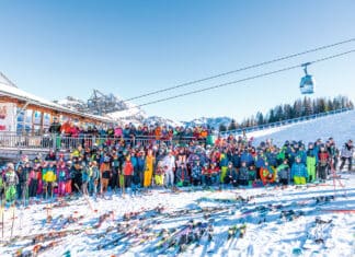 Klasse Tage im Schnee