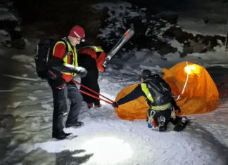 Bergretter im Einsatz: Skitourengeher (22) setzte am Dobratsch Notruf ab