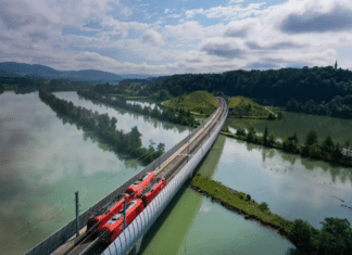 Nach 26 Jahren: Koralmbahn in Kärnten nun auf Schiene