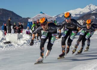 Eissportspektakel lockt alljährlich tausende Eisschnellläufer an den Weissensee