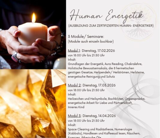Ausbildung zum zertifizierten Human-Energetiker