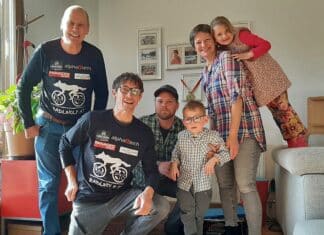 Radlwolf und Michi Kurz unterstützen Felix