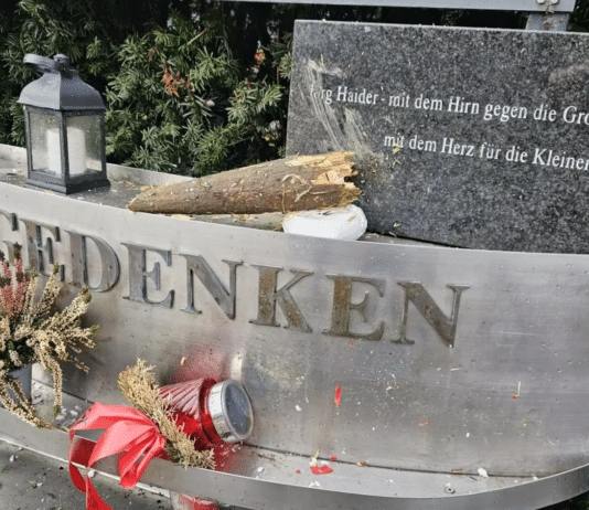 Jörg-Haider-Gedenkstätte wurde über Nacht verwüstet