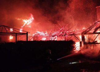 Großbrand – Wirtschaftsgebäude und Wohnhaus in St. Leonhard