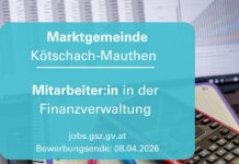 Jobausschreibung der Marktgemeinde Kötschach-Mauthen