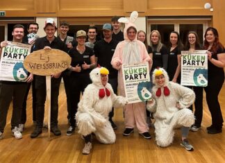 Einladung zur Kükenparty mit kostenlosem Shuttle-Service!