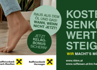 Raiffeisen unterstützt Ihren Umstieg auf ein klimafreundliches Heizsystem