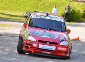 Autoslalom am Presseggersee