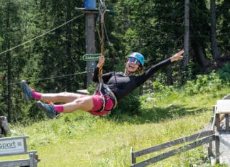 Spaßgarantie für die ganze Familie – kraxeln, klettern, fliegen!