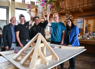 Kärntens Zimmerernachwuchs kämpfte um den Sieg