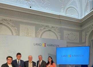 Verleihung des Großen Ehrenzeichen des Landes Kärnten an Franz Schier