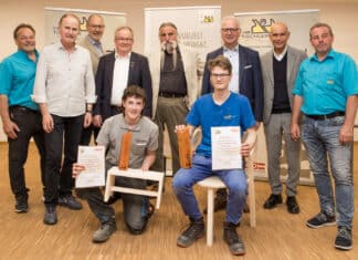 Tischlerlehrlinge des Bezirkes Hermagor haben die Nase vorn!