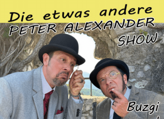 Buzgi & Chris Kaye: Erlebe die etwas andere Peter Alexander Show!