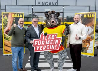 Erfolgreiche BILLA-Aktion „I leb‘ für mein‘ Verein!“: Über 1 Mio. Lose in Kärnten gesammelt!