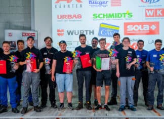 Top-Leistungen beim Landeswettbewerb der Metalltechniklehrlinge