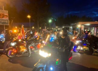 18. Motorrad-Goldwing-Treffen: Regenwetter hält Enthusiasten nicht auf