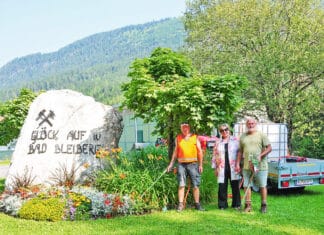 Blumenpracht in Bad Bleiberg