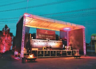 Europas größter Rotisserie BBQ Smoker