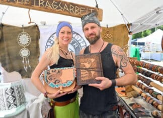 Staunen, Kaufen und Geniessen am 25. Weissenseer Kunsthandwerksmarkt