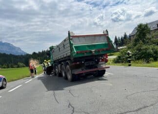 Verkehrsverzögerungen auf der B111 bei St. Paul/Gemeinde St. Stefan