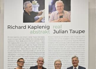 Ausstellung von Kaplenig und Taupe eröffnet