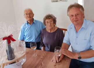 Gratulation zur “Steinernen Hochzeit”