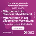 Ihre Jobchance in Kötschach-Mauthen!