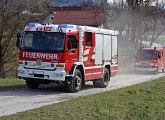 Großübung der Feuerwehr in Kötschach-Mauthen