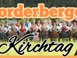Einladung zum Kirchtag in Vorderberg