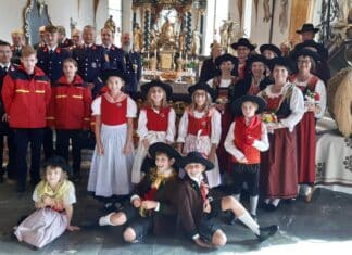 Erntedankfest in Hermagor mit musikalischem Jubiläum