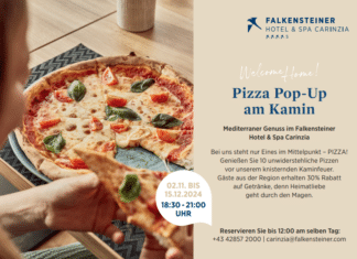 Pizza Pop-Up: Das Falkensteiner Hotel & Spa Carinzia ruft zum Pizza-Event!