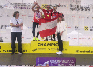 Gold und Silber für Angelo Quaglia bei den World Masters Athletics Championships