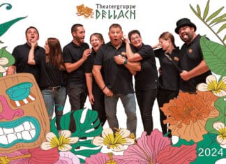 Die Theatergruppe Dellach gibt sich heuer „Ziemlich nackt im Discotakt“